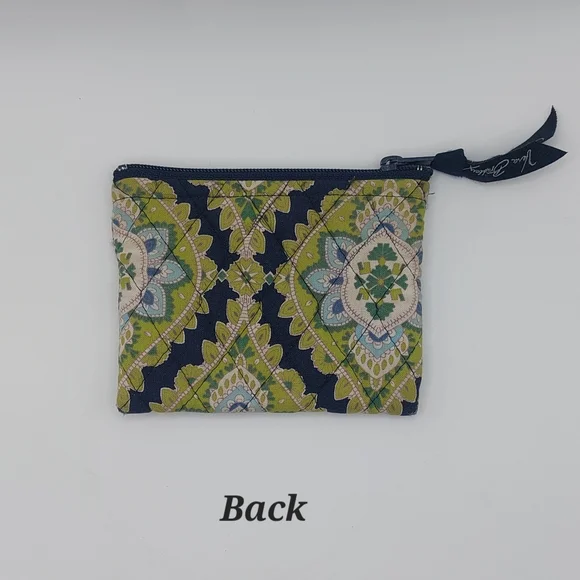 Vera Bradley Retired 2007-2008 Quilted Cambridge Design Single Pouch Coin Wallet - Picture 6 of 10